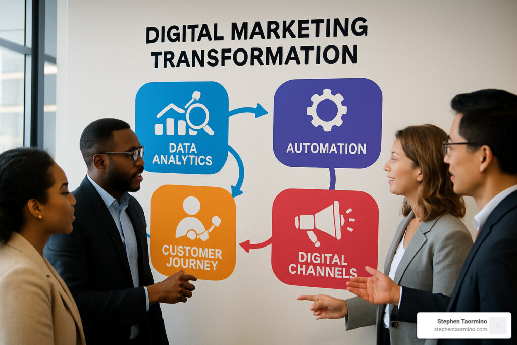 digital marketing transformation framework
