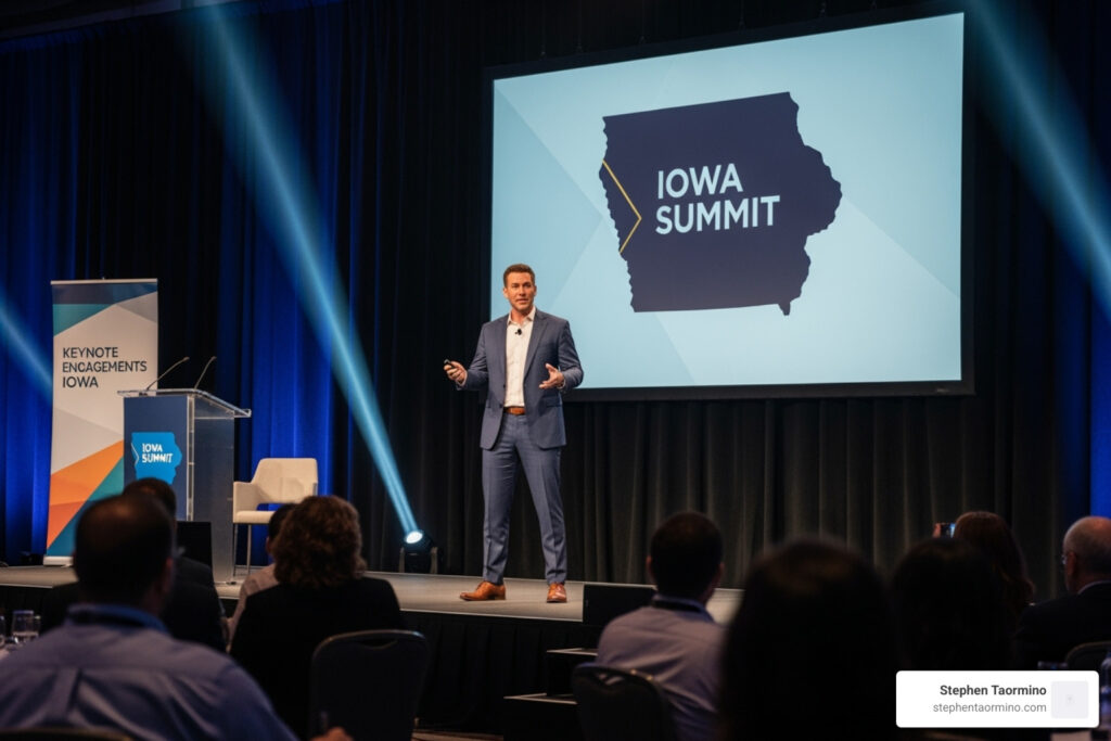 keynote speaking engagement opportunities in iowa