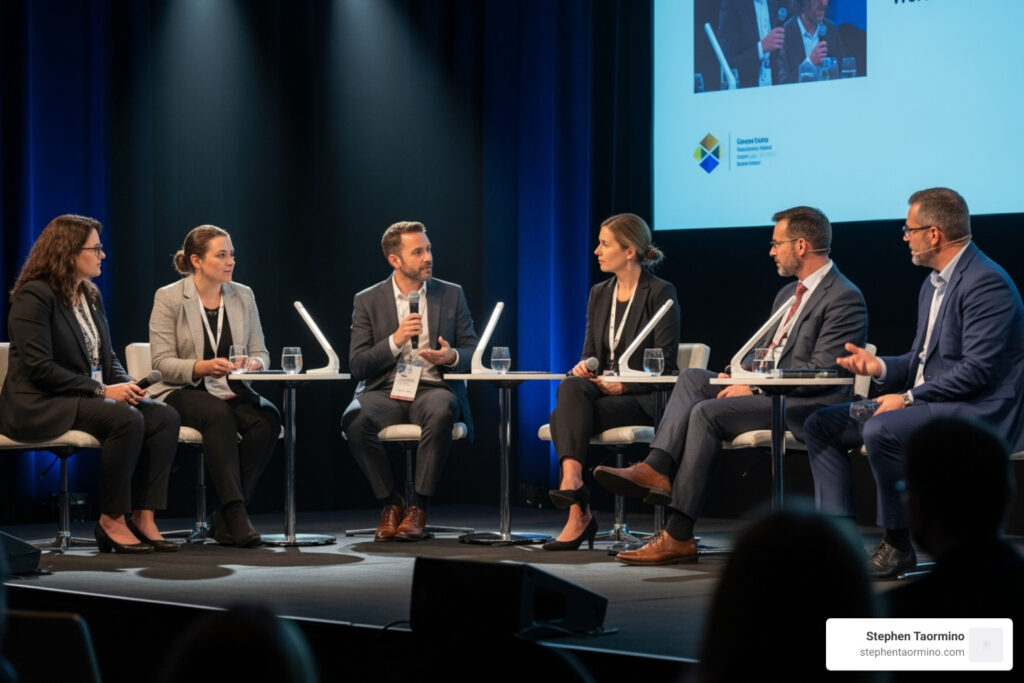 conference panel