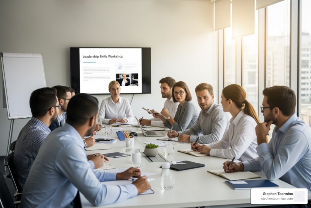 Professional development for leaders