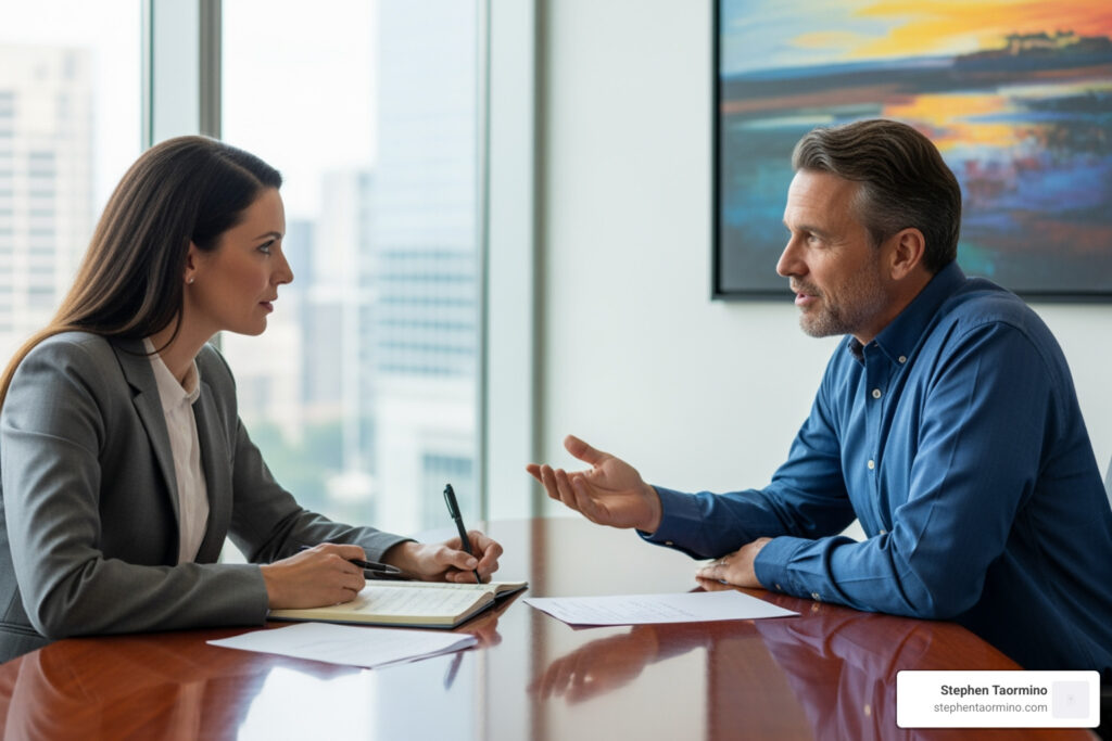 Executive communication coaching