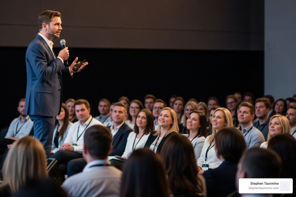 Public speaking training