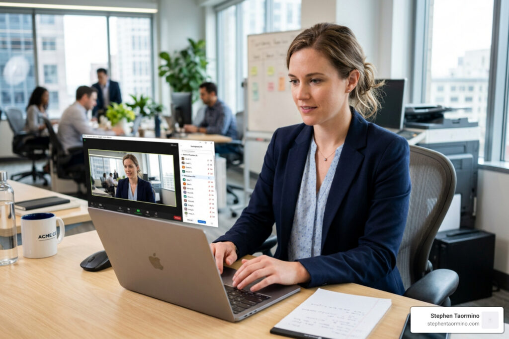 setting up a webinar on zoom