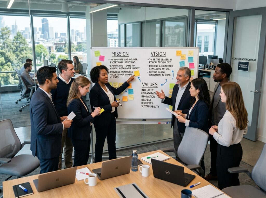 facilitating a mission vision workshop