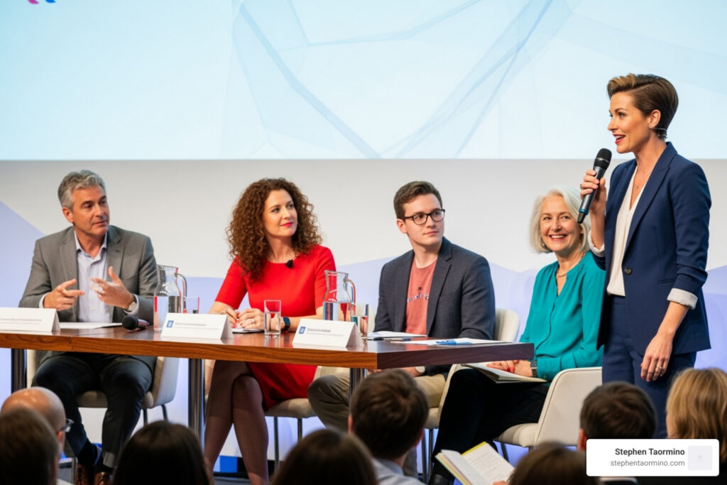 panel discussion moderator - panel discussion moderator